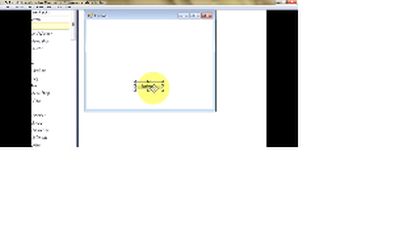 Drag and down a button